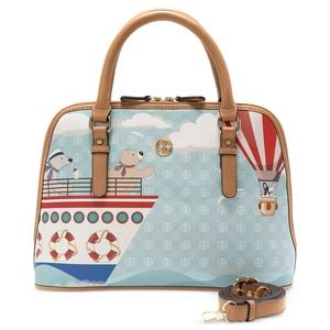 Giani BerninI Cruising Bears Dome Satchel Bag #GB10